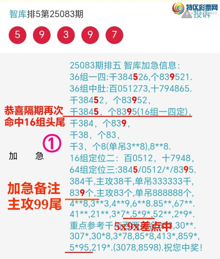 [排列五] 25086期：恭喜智库加急单吊333头中3x32,3连中走势图全抓3头中[图规]794 / 作者:智@库 / 帖子ID:1032446