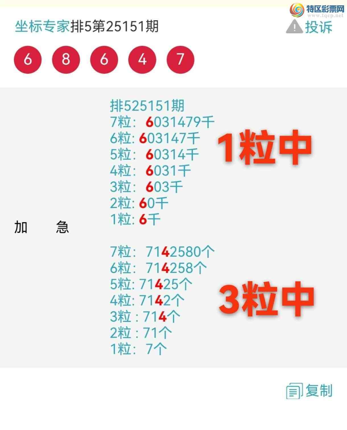 [������] 25152�ڣ���ϲ���ڵ�һ��6ͷ��147β����6XX4477 / ����:����ר�� / ����ID:1071262